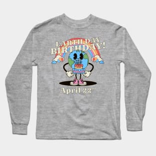 Earth Day 2024 - Earth Day Birthday - April 22nd Earth Day Long Sleeve T-Shirt